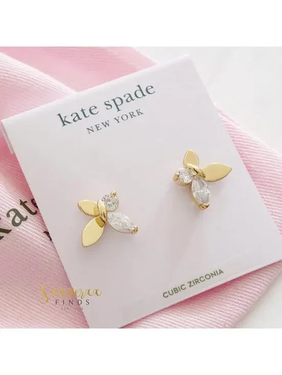 Kate Spade Social Butterfly Stud Earrings - Picture 2 of 9